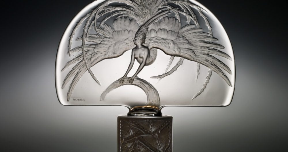 Heritage Auction and longtime Antique's Roadshow's appraiser, Nick Dawes, is perhaps the world's foremost authority on Lalique. Rene Lalique 'Oiseau de Feu' Luminaire.