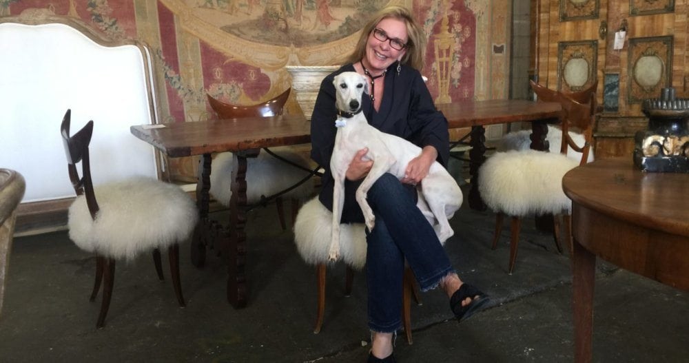 TARA SHAW AND BROTHER LUCCA AT HER NEW ORLEANS WAREHOUSE. PHOTOGRAPHS BY BRENDA COFFEE ©1010PARKPLACE, 2018